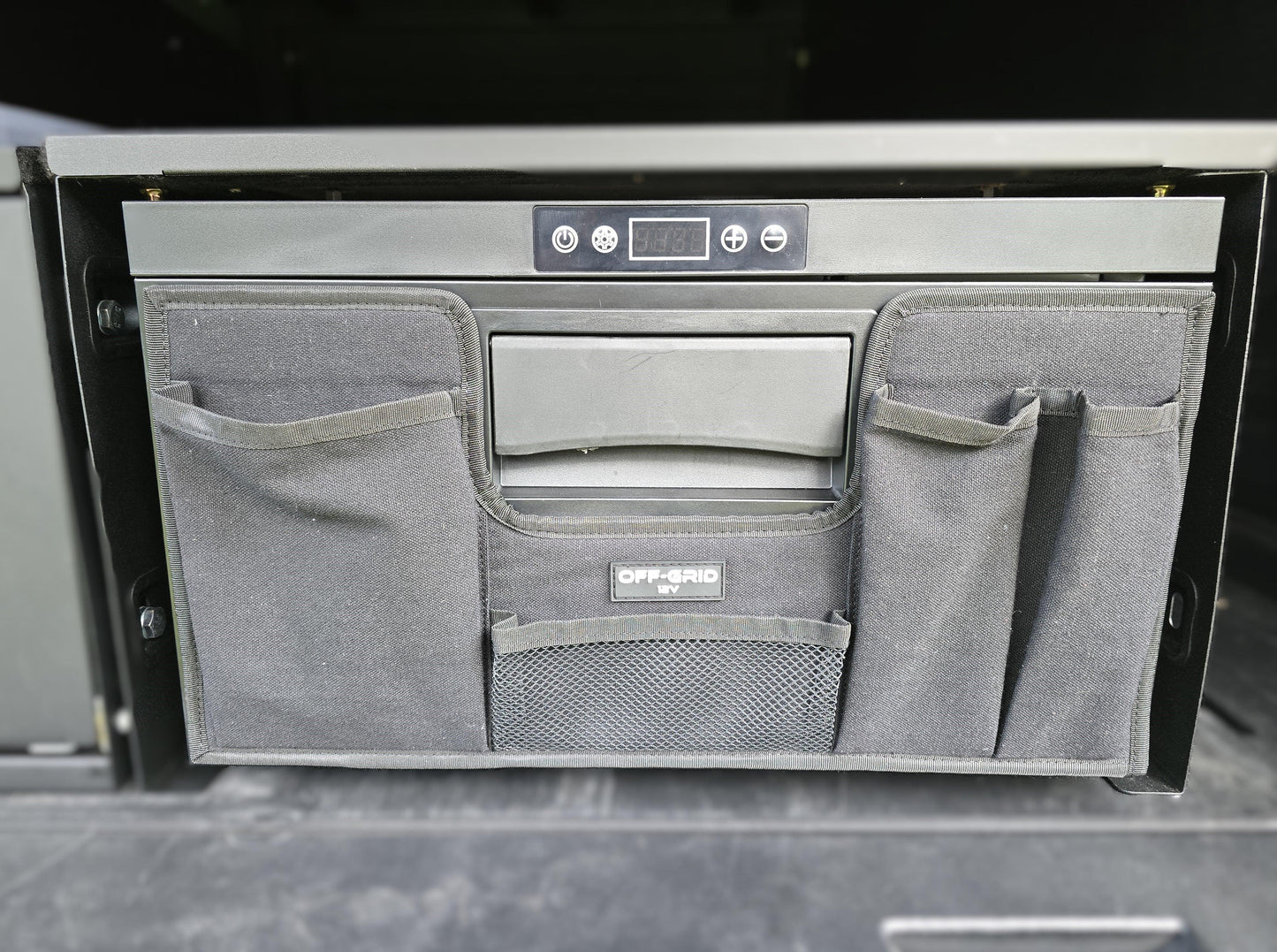 4WD Drawer Fridge Pouch Organiser – Heavy Duty Storage Pocket for Camping & Touring Setups