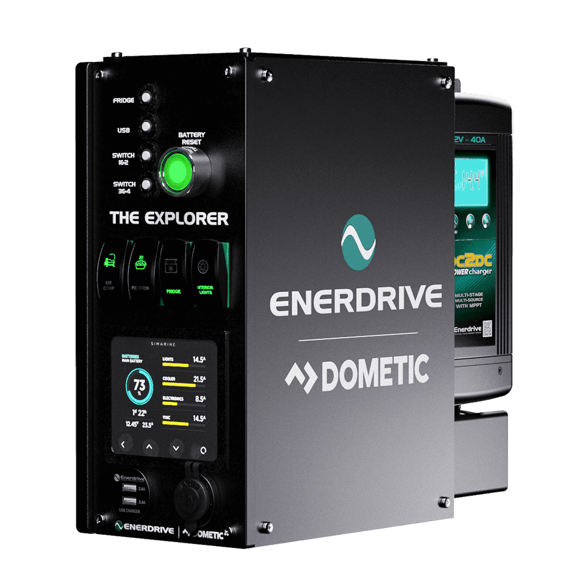 Explorer System (LEFT) 40DC Inc Simarine SCQ50