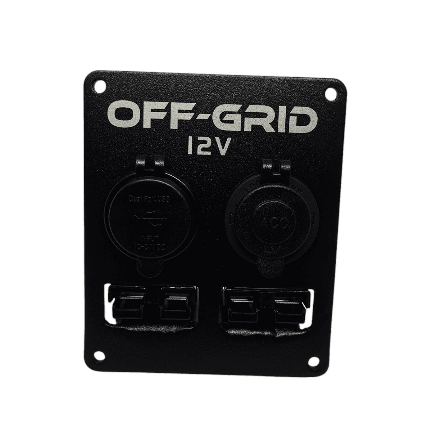 12v Accessory Panel Black (Small)