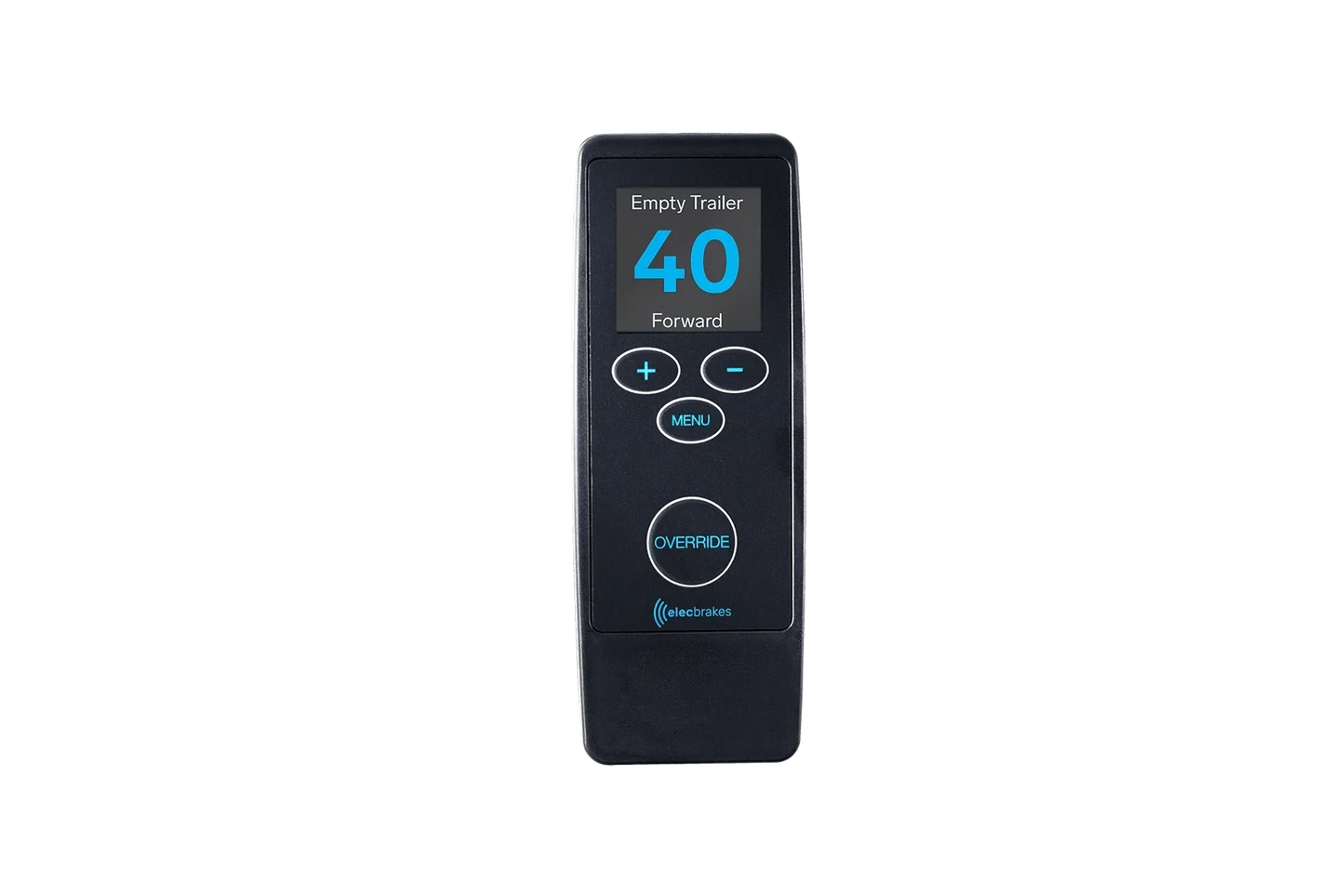 12V trailer brake controller remote with digital display and control buttons, Off-Grid accessory