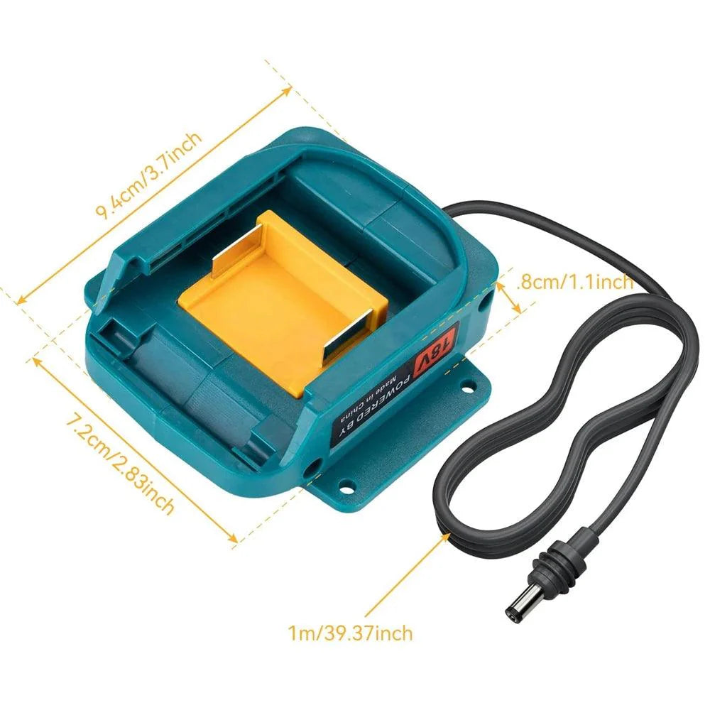 For Starlink Mini DC Power Cable For Makita 18V Li-ion Battery Charger Adapter Plug and Play For Starlink Mini Dish Accessories Starlink Cables & Adaptors