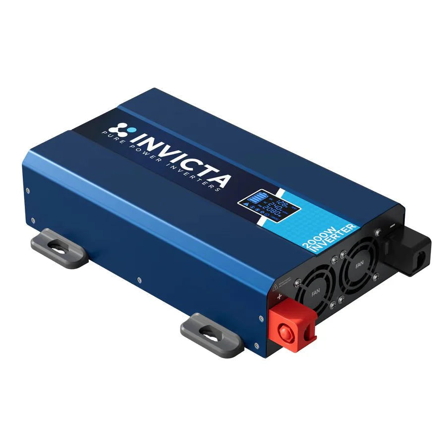 Invicta 2000w Inverter 12V-230V - ATS-RCD Pure Sine Wave Inverter