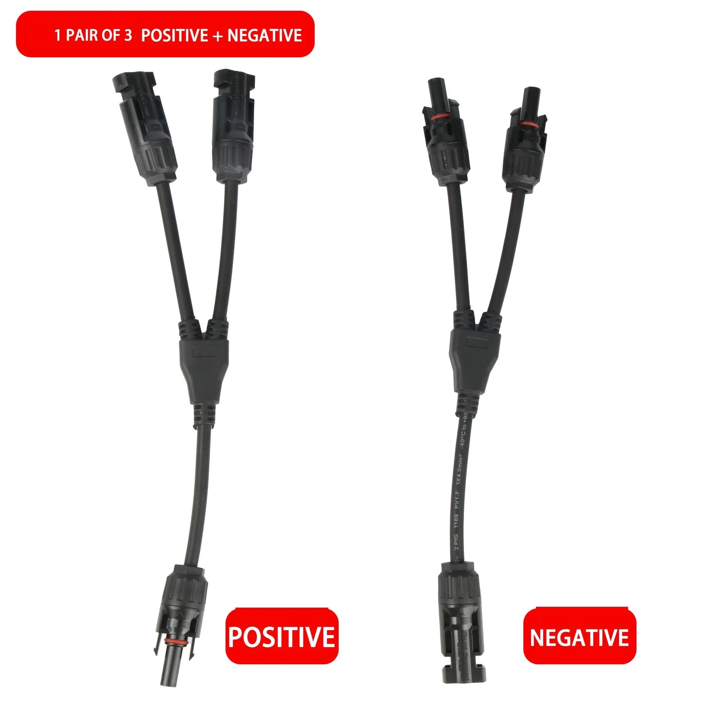 PV connector Y/T type 2/3/4/5/6/7 Way parallel connection solar panel system waterprrof connector Branch Solar Cell Connect Plug Solar Adaptors