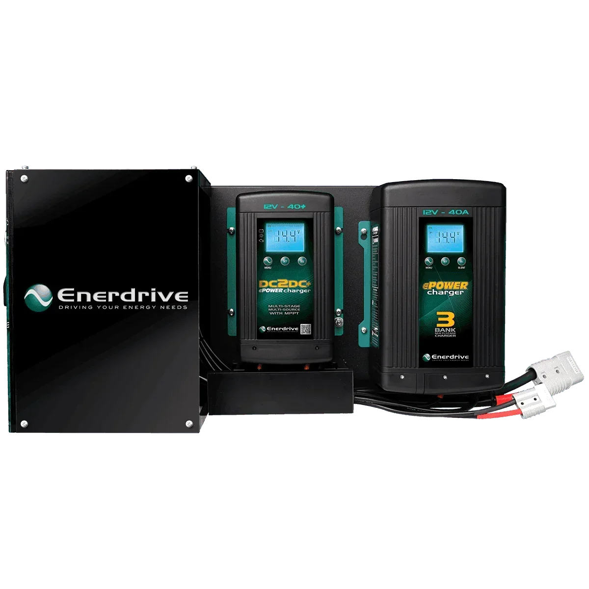 Traveller System (LEFT) 40AC 40DC Inc Simarine - Off-Grid 12v