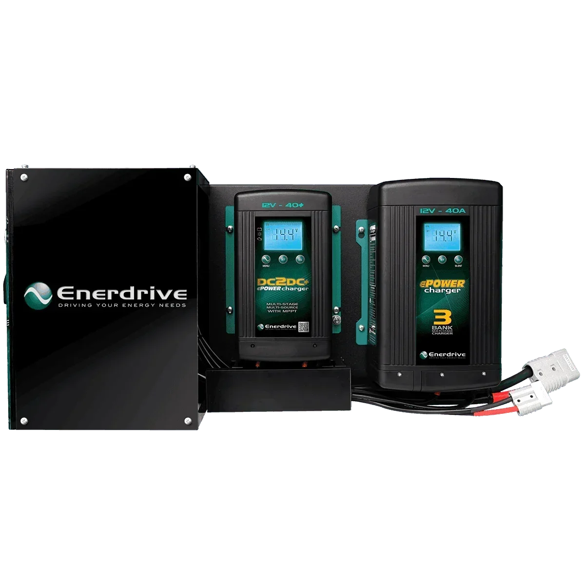 Traveller System (LEFT) 40AC 40DC Inc Simarine - Off-Grid 12v
