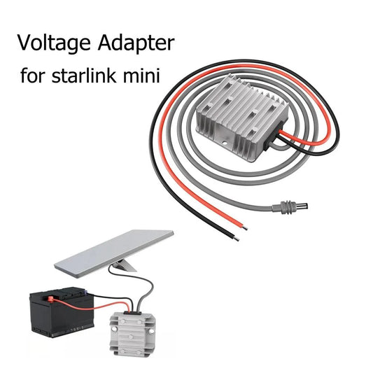12V DC Boost Power Adapter for Starlink Mini Power Supply Step Up to 30V Powering From Truck RV for Starlink Mini Accessories Starlink 12v to 30v Booster