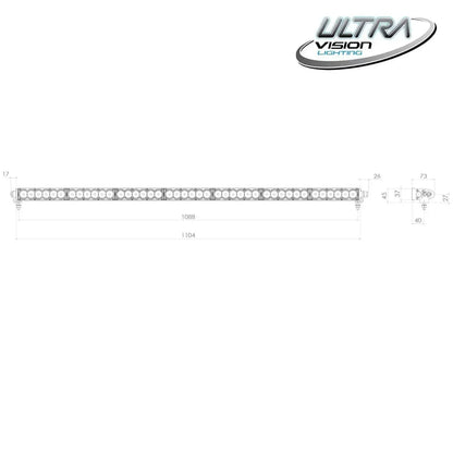 210 LED 45″ Light Bar LED Light Bars