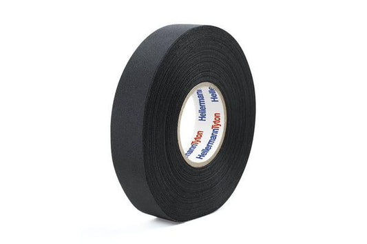 Black Heiman Tyton automotive electrical tape roll for 12V vehicle accessories