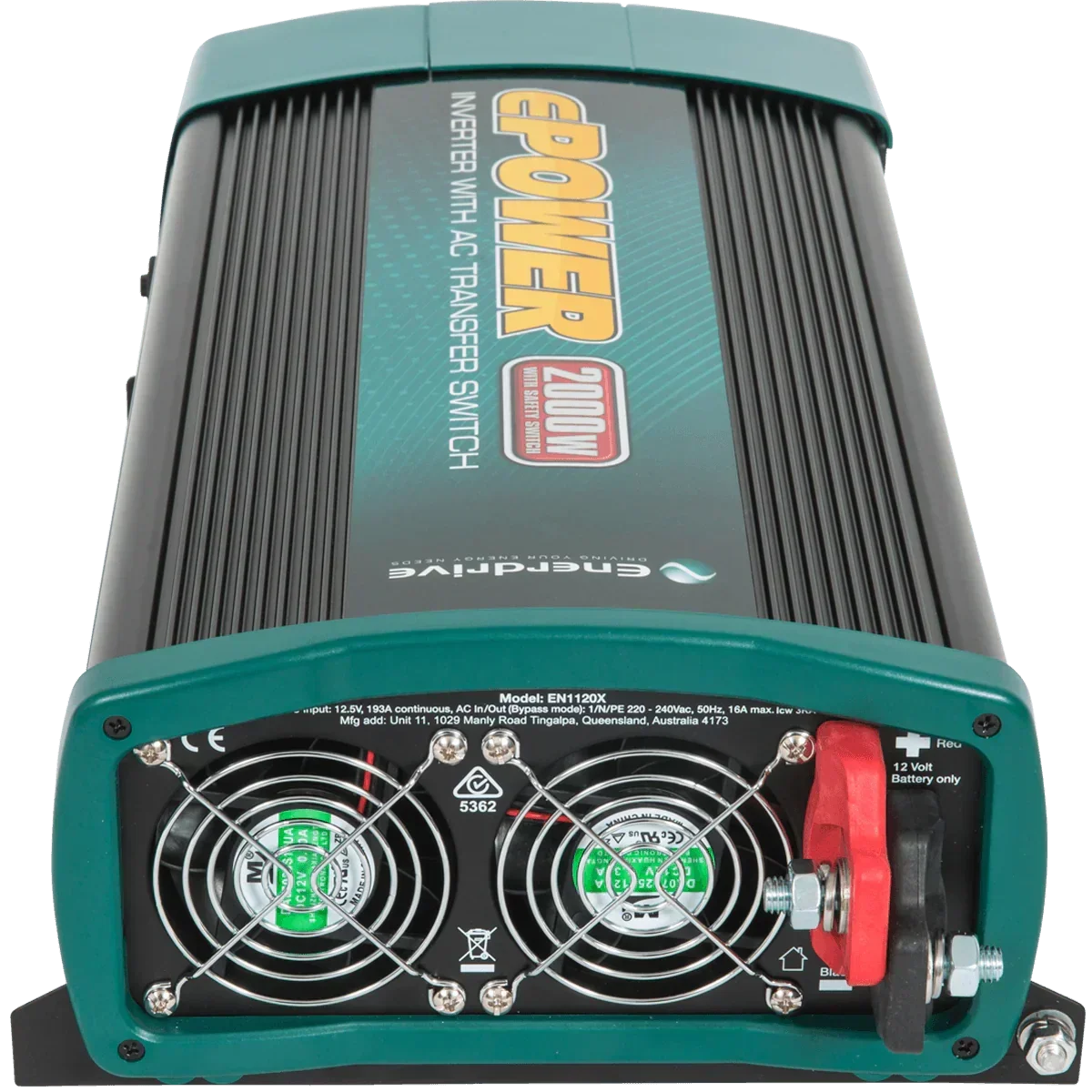 ePOWER Pure Sine Wave 2000w/24v w/RCD & AC Tfer Switch