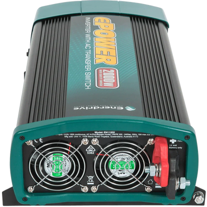 ePOWER Pure Sine Wave 2000w/24v w/RCD & AC Tfer Switch