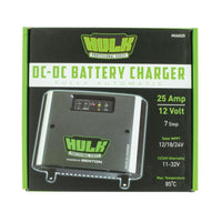 DC-DC Fully Automatic Battery Charger - 25 Amp 12V - Off-Grid 12v