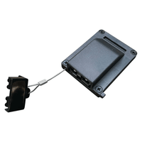 Slimline Single Surface Mount 50A Anderson Plug Housing Black - Off-Grid 12v