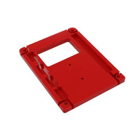 Slimline Single Surface Mount 50A Anderson Plug Housing Red - Off-Grid 12v