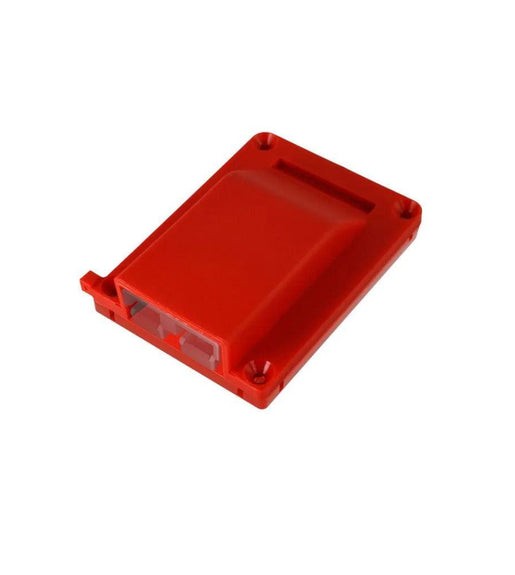 Slimline Single Surface Mount 50A Anderson Plug Housing Red - Off-Grid 12v