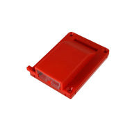 Slimline Single Surface Mount 50A Anderson Plug Housing Red - Off-Grid 12v