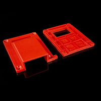 Slimline Single Surface Mount 50A Anderson Plug Housing Red - Off-Grid 12v