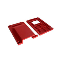 Slimline Single Surface Mount 50A Anderson Plug Housing Red - Off-Grid 12v