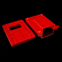 Slimline Single Surface Mount 50A Anderson Plug Housing Red - Off-Grid 12v