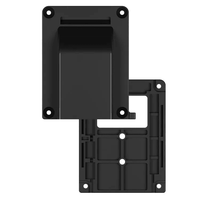 Slimline Single Surface Mount 50A Anderson Plug Housing Black - Off-Grid 12v