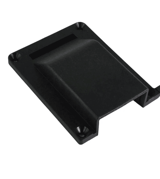 Slimline Single Surface Mount 50A Anderson Plug Housing Black - Off-Grid 12v