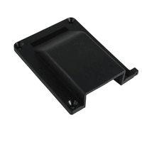 Slimline Single Surface Mount 50A Anderson Plug Housing Black - Off-Grid 12v