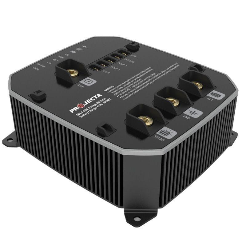 DC-DC 50A BATTERY CHARGER 12/24V WITH LINBUS MPPT SOLAR CHARGING ALL BATTERY TYPES