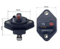 Mini Panel Mount Circuit Breaker - Off-Grid 12v