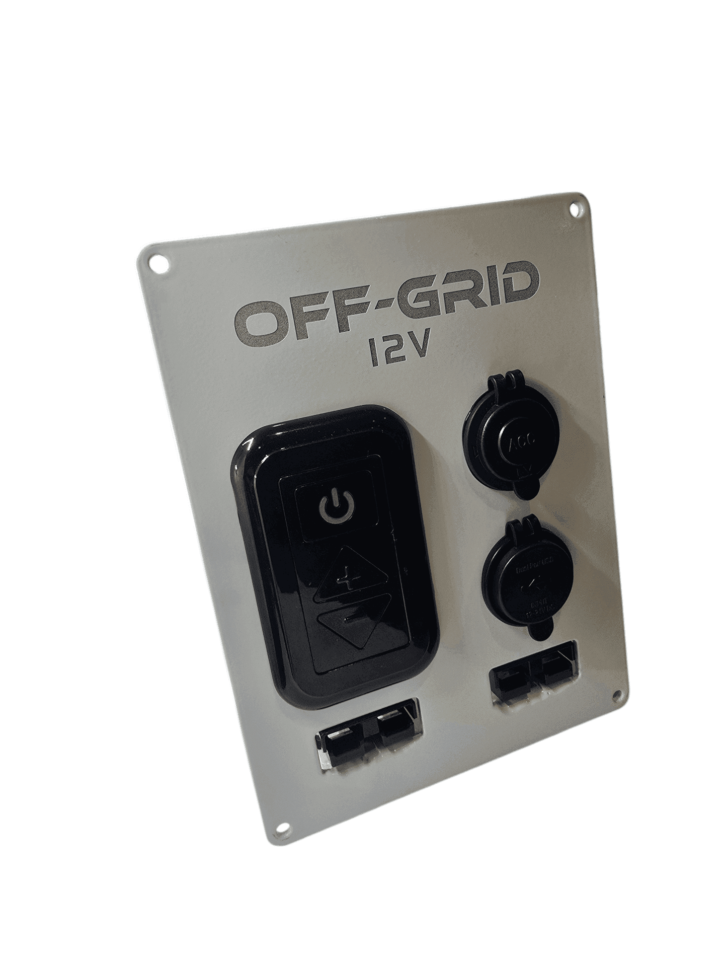 12v Accessory Panel White (Large)