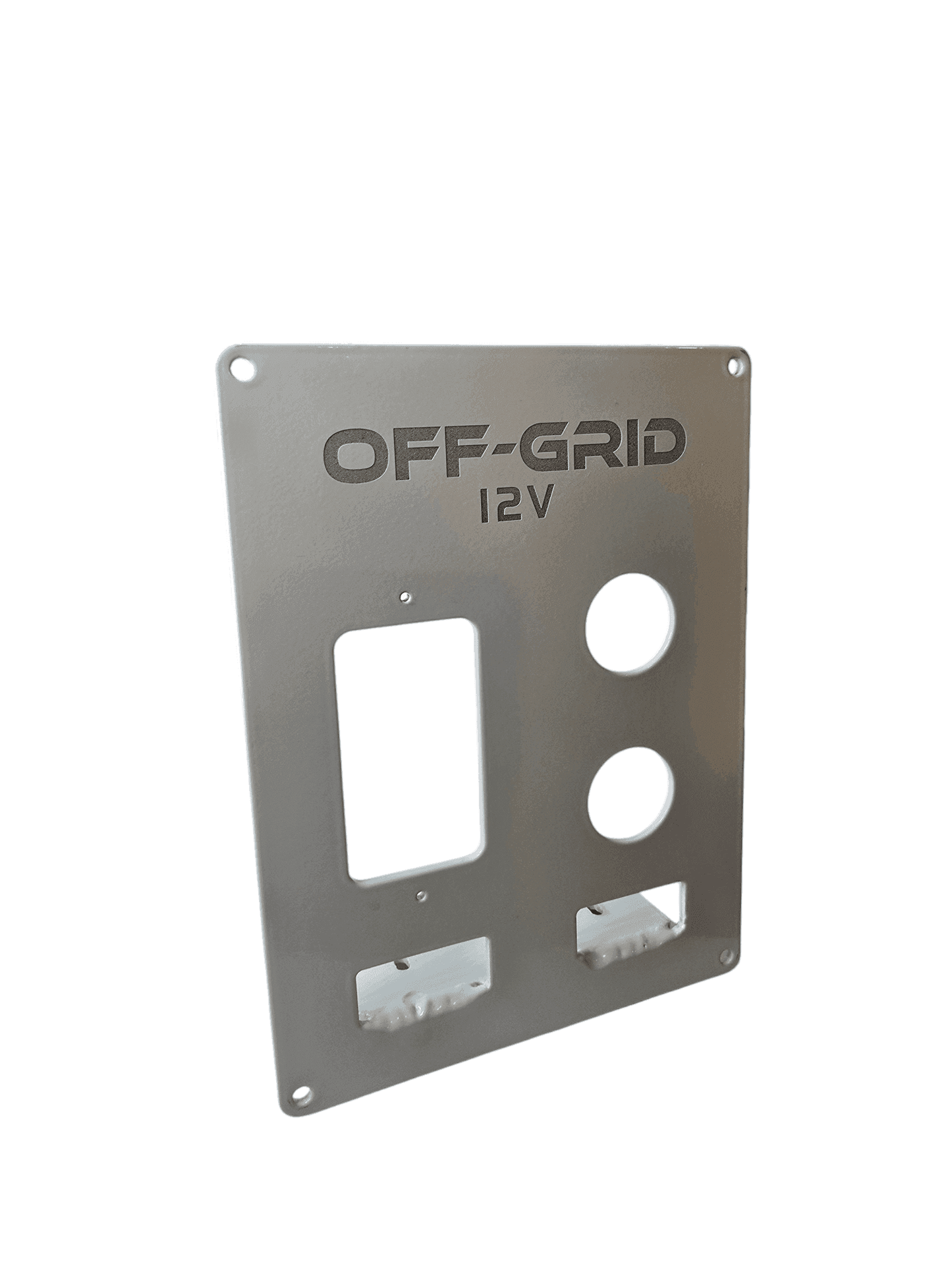 12v Accessory Panel White (Large)