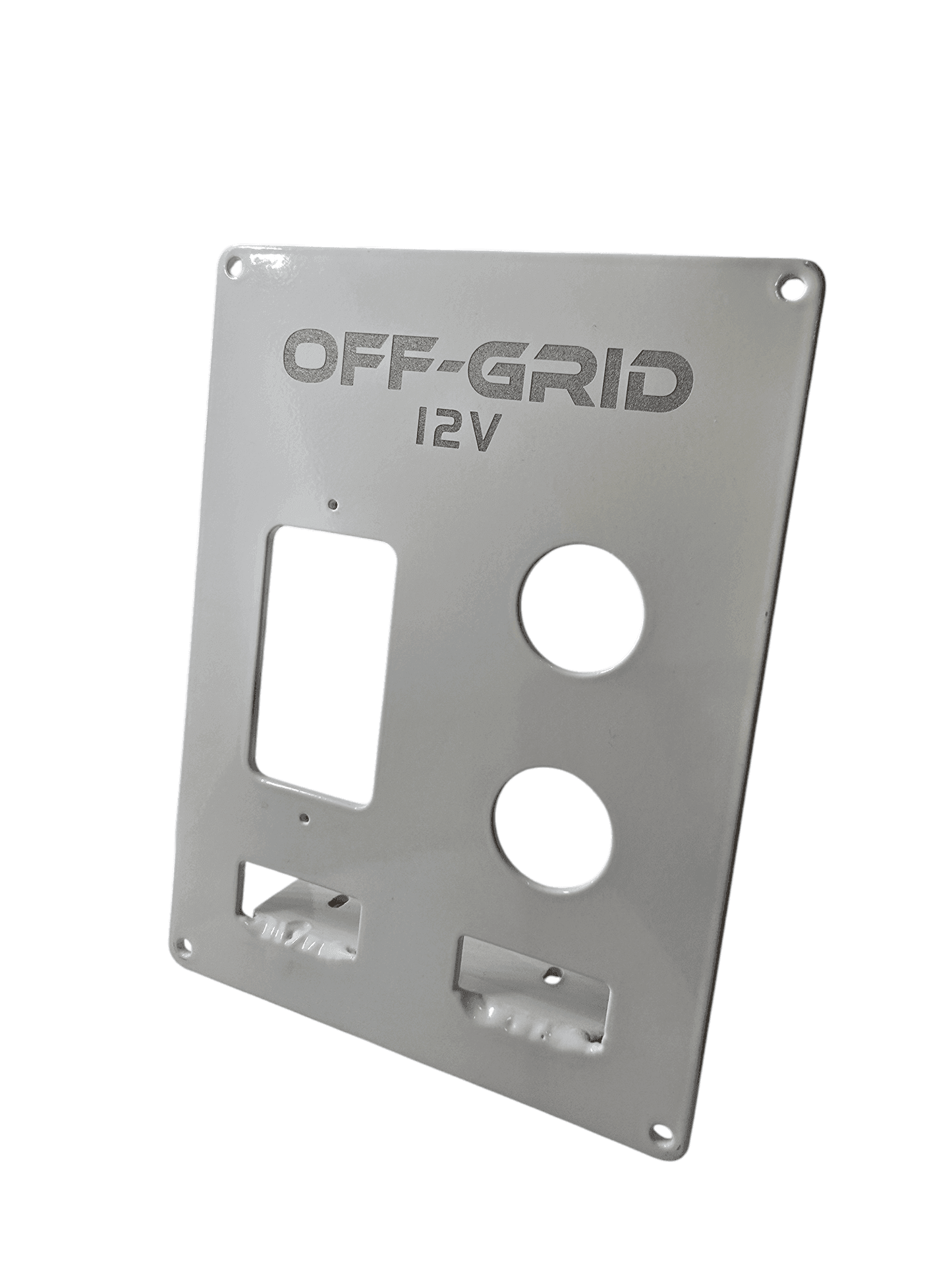 12v Accessory Panel White (Large)