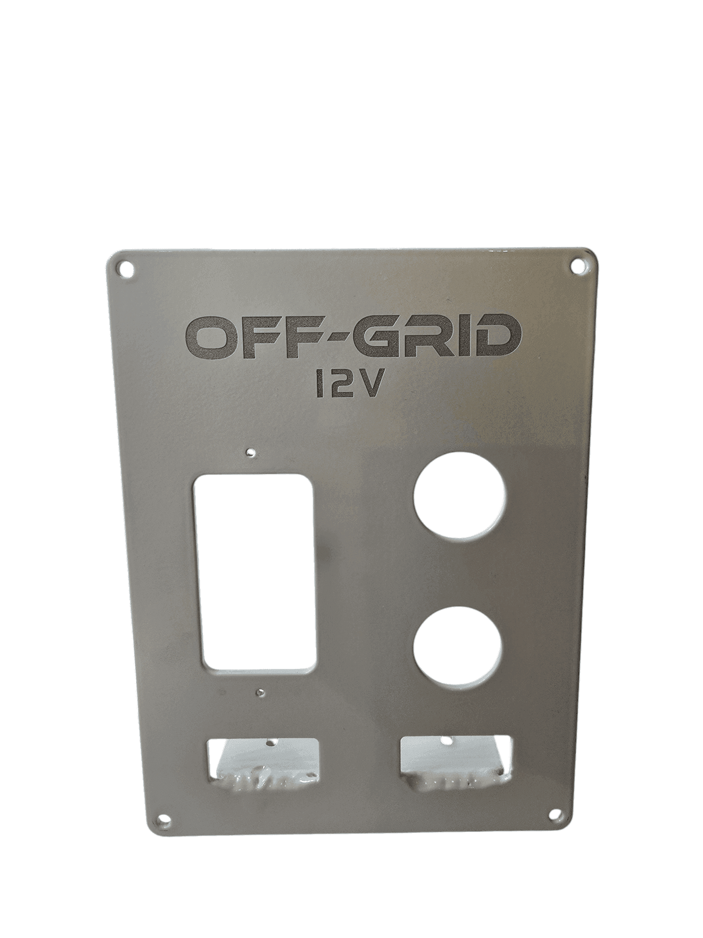 12v Accessory Panel White (Large)