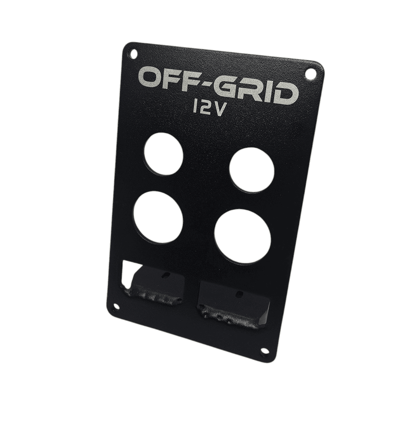 12v Accessory Panel Black (Medium)