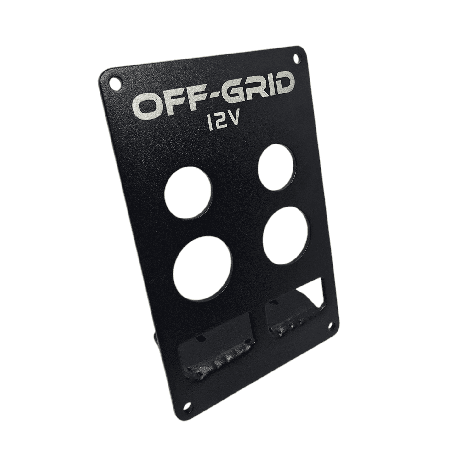 12v Accessory Panel Black (Medium)