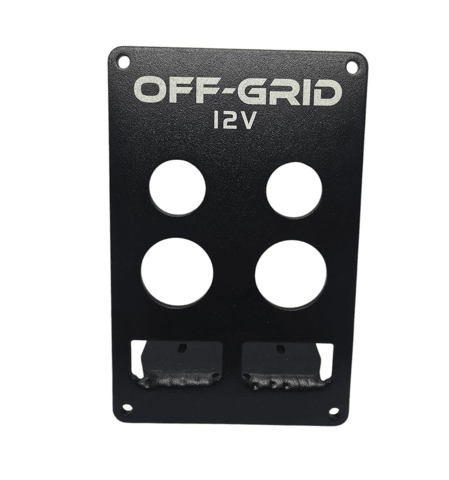 12v Accessory Panel Black (Medium)