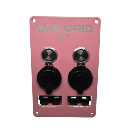 12v Accessory Panel Pink (Medium)