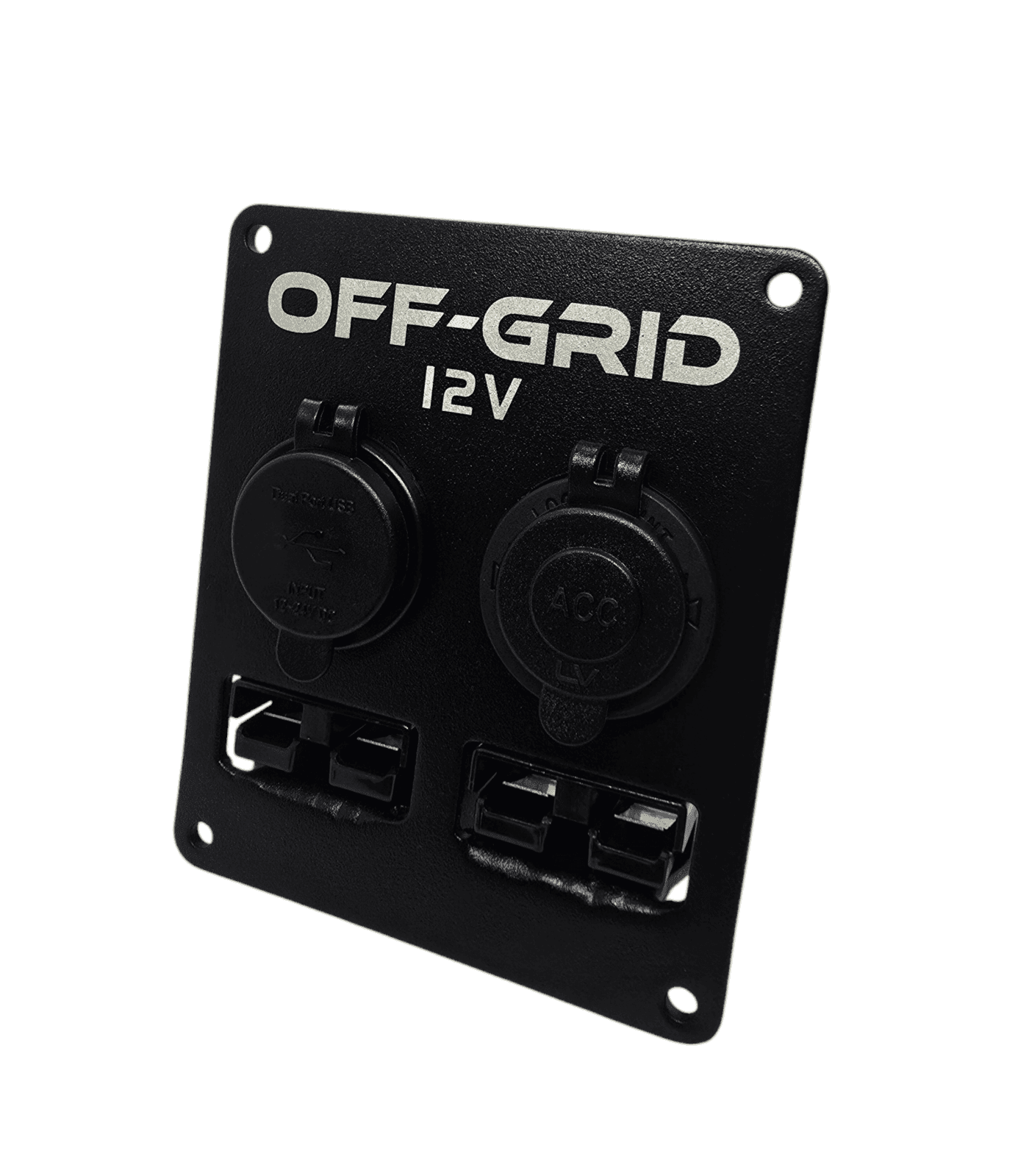 12v Accessory Panel Black (Small)