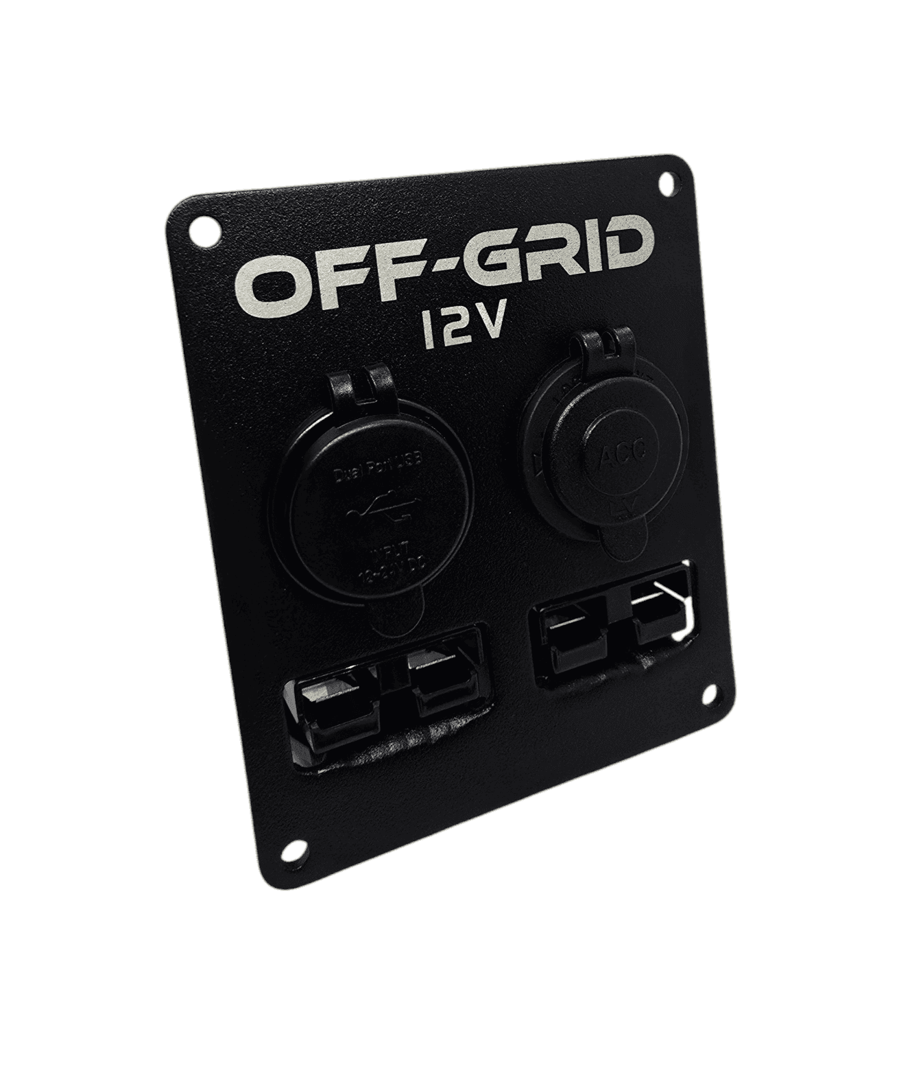 12v Accessory Panel Black (Small)