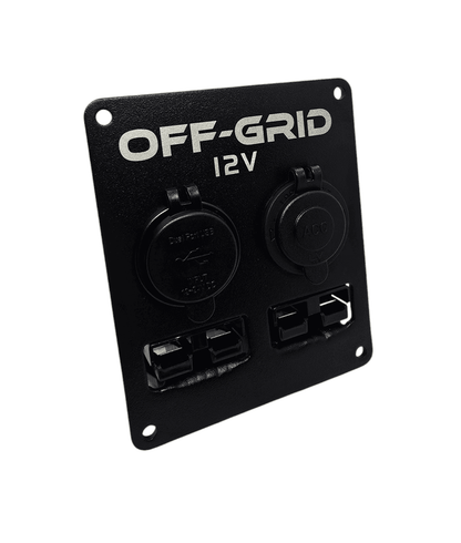 12v Accessory Panel Black (Small)