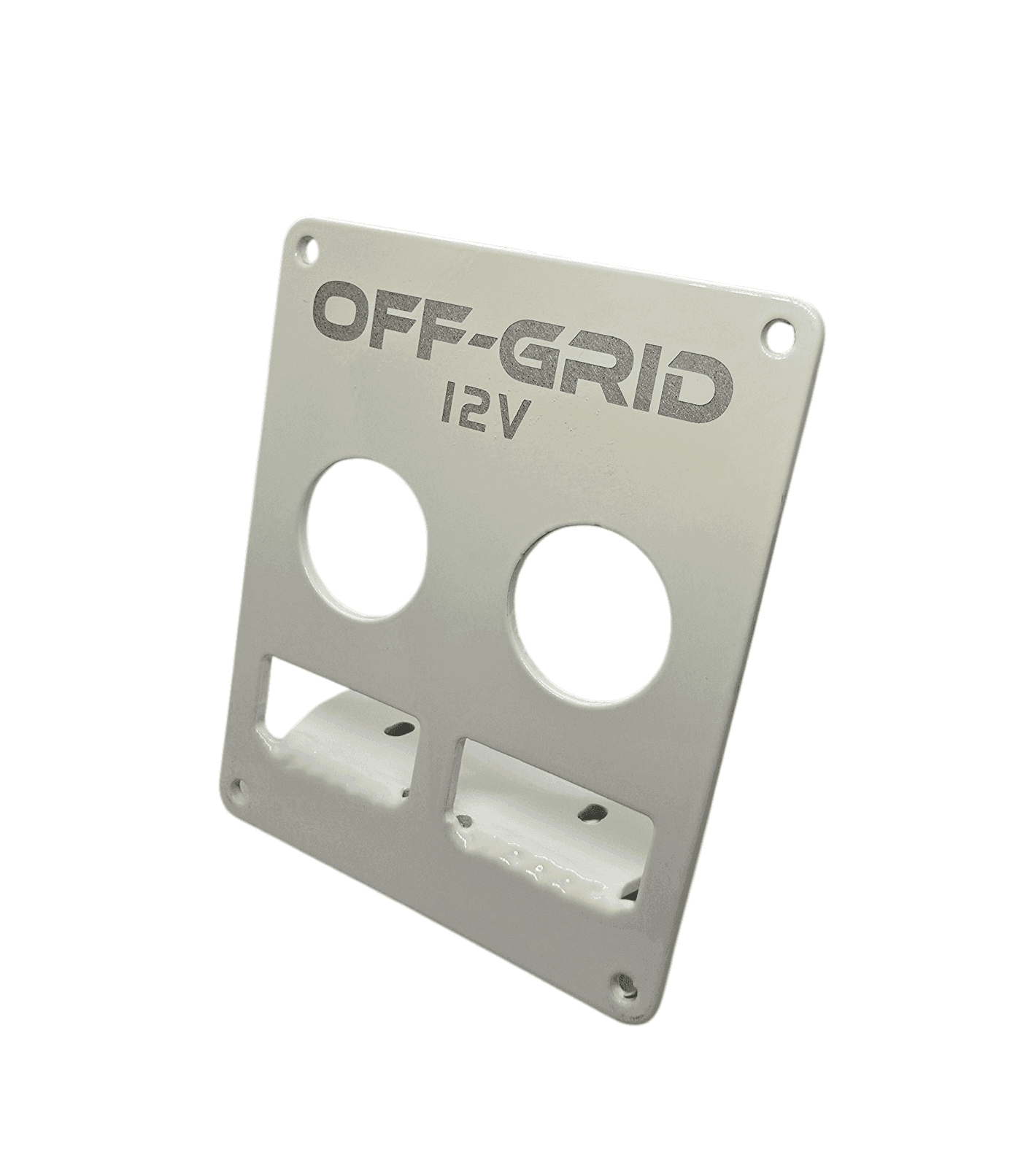 12v Accessory Panel White (Small)