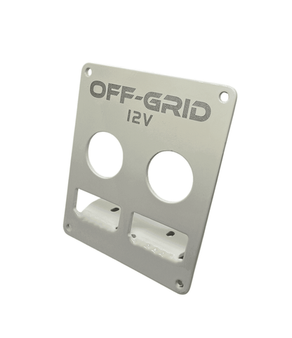 12v Accessory Panel White (Small)