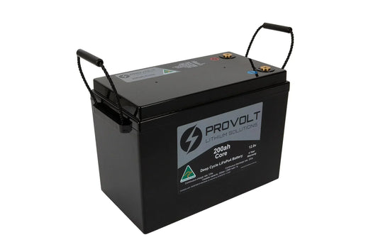 Provlot 12V 200Ah lithium battery for off-grid deep cycle vehicle power