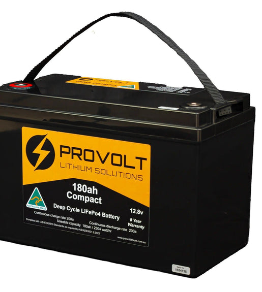 Provolt Compact 180ah Deep Cycle Lithium Battery