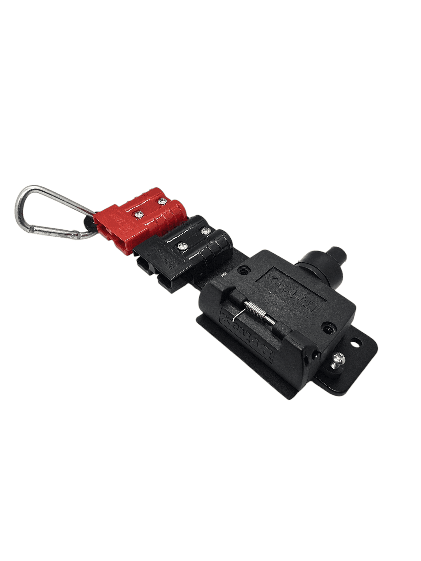 Trailer Plug Mounting Bracket (7 Pin Trailer Plug & 50a Anderson Connectors)