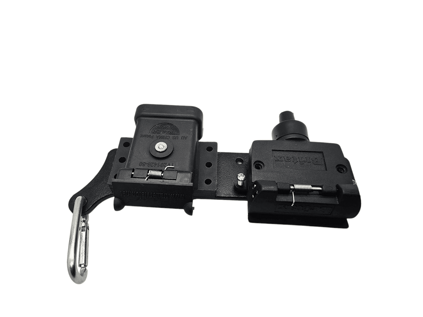 Trailer Plug Mounting Bracket (7 Pin Trailer Plug & 50a Anderson Connectors)