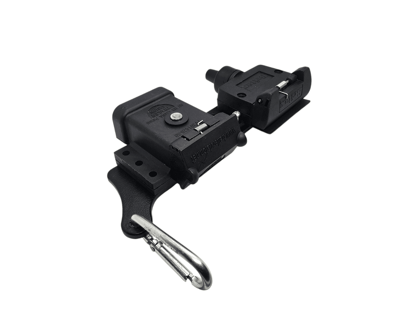 Trailer Plug Mounting Bracket (7 Pin Trailer Plug & 50a Anderson Connectors)