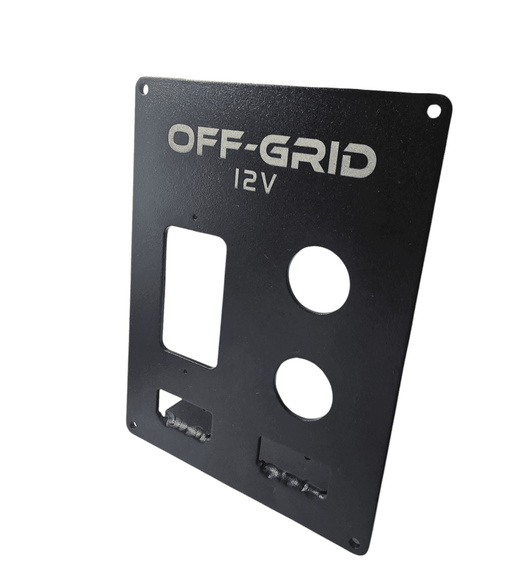 12v Accessory Panel Black (Large)