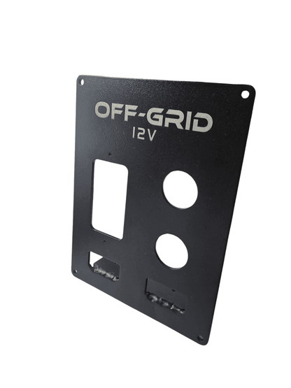 12v Accessory Panel Black (Large)