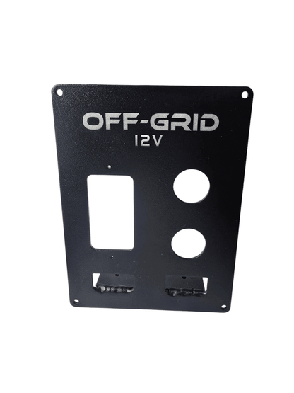 12v Accessory Panel Black (Large)