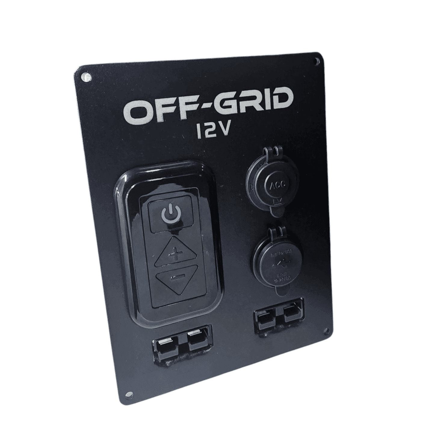 12v Accessory Panel Black (Large)