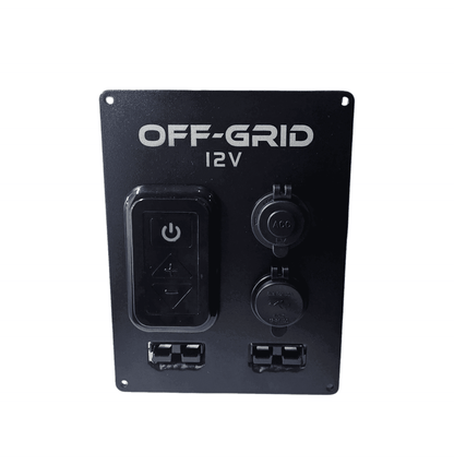 12v Accessory Panel Black (Large)